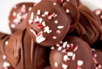 Cool Mint Oreo Truffles