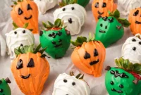 Frightfully Delicious Chocolate-Dipped Strawberries