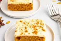 Spiced Pumpkin Sheet Cake