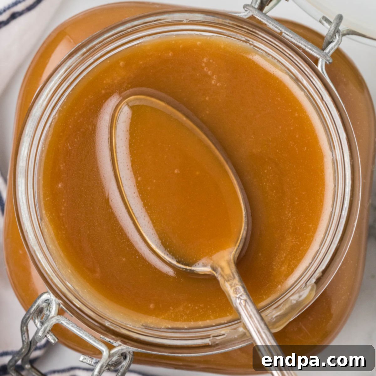 Decadent Homemade Caramel 1 featured 5190