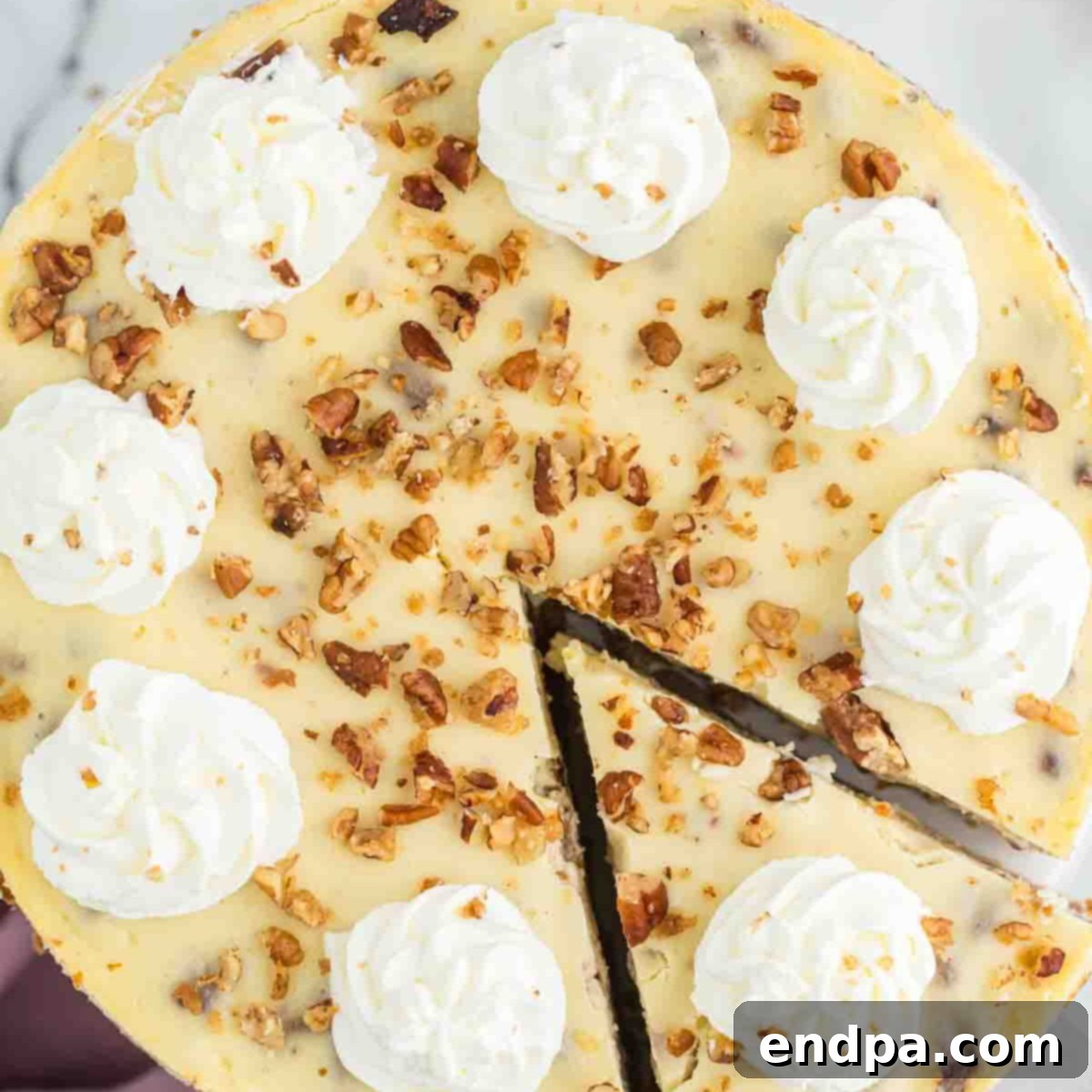 Golden Butter Pecan Cheesecake 1 featured 52165