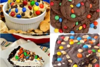 Colorful M&M Sweet Treats