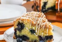 Heavenly Blueberry Crumb Cake