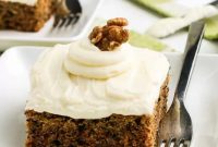 Secret Ingredient Zucchini Cake