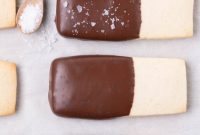 Buttery Chocolate-Kissed Shortbread