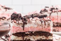 Holly Jolly Ice Cream Cake