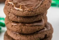 Chocolate Mint Dream Cookies