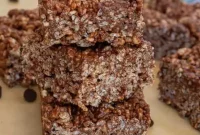 Decadent Chocolate Krispie Bars