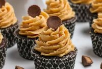 Decadent Chocolate Peanut Butter Cupcakes