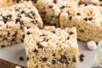 Melty Chocolate Chip Krispie Bliss