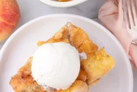 Summer Peach Bread Delight