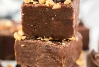 Decadent Chocolate Peanut Butter Fudge