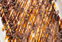 Gooey Chocolate Caramel Poke Cake