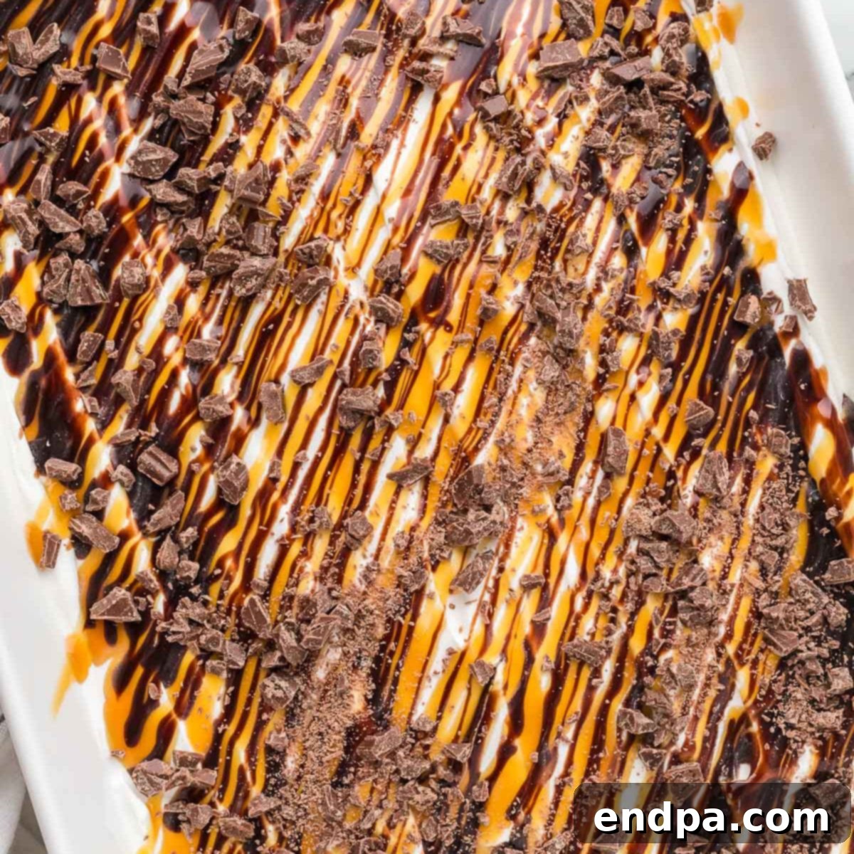 Gooey Chocolate Caramel Poke Cake 1 featured 6938