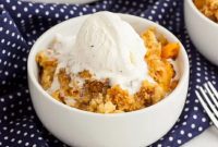 No-Fuss Peach Dump Cake