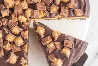 Reese Peanut Butter Cup Cheesecake