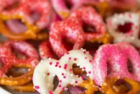 Sweet and Salty Valentine Pretzel Delights
