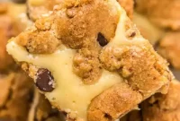 Decadent Chocolate Chip Cheesecake Bars