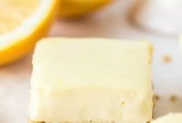 Zesty Lemon Cheesecake Bars
