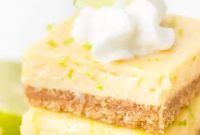 Zesty Key Lime Squares