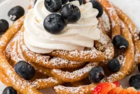Pancake Mix Funnel Cake Hack