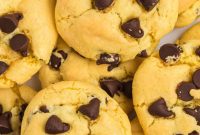 Irresistible Chocolate Chip Cake Mix Cookies