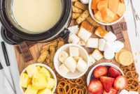 Decadent White Chocolate Fondue