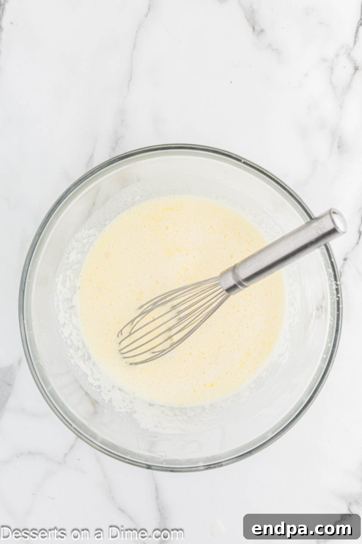 Spiced Pumpkin Dream 6 Eggs added to the sugar and cornstarch mixture in a bowl and whisked until smooth.