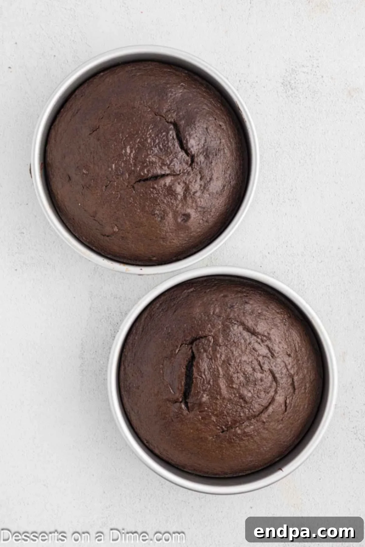 Festive Turkey Cake 6 Cake baked and cooling in pans.