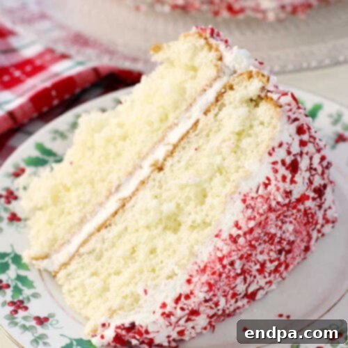 35 Effortless Peppermint Delights 6 Elegant Layered Holiday Peppermint Cake
