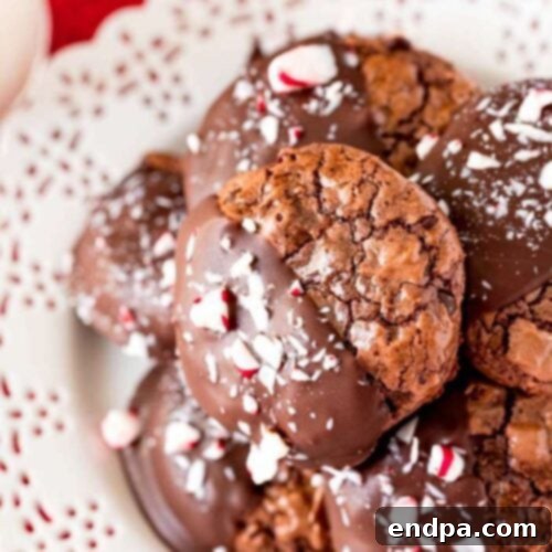 35 Effortless Peppermint Delights 11 Minty Peppermint Brownie Cookies