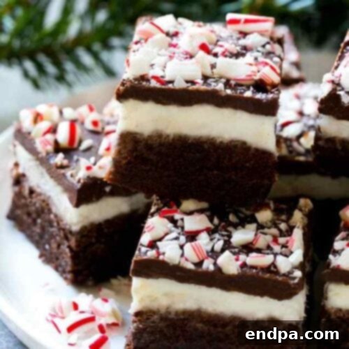 35 Effortless Peppermint Delights 13 Layered Peppermint Brownies