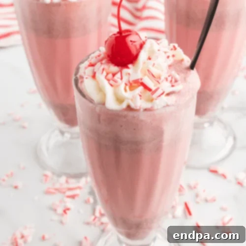 35 Effortless Peppermint Delights 18 Homemade Chick-Fil-A Peppermint Milkshake