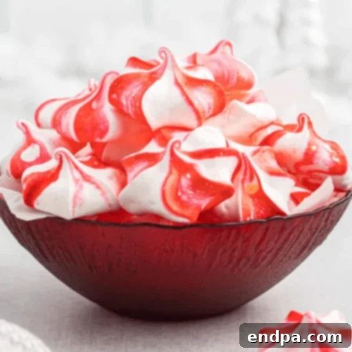 35 Effortless Peppermint Delights 20 Light and Airy Peppermint Meringues