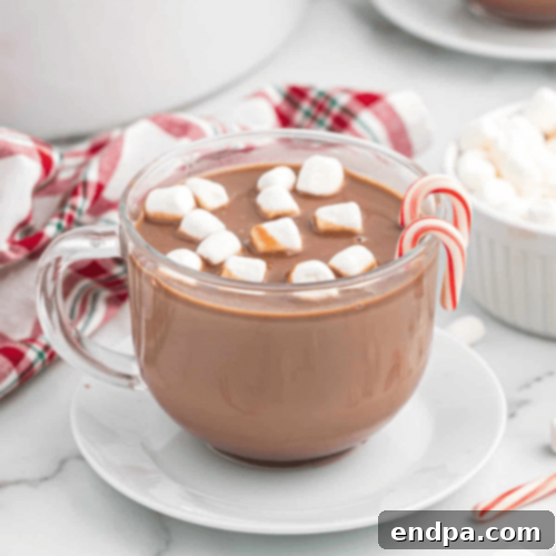 35 Effortless Peppermint Delights 21 Slow Cooker Peppermint Hot Chocolate
