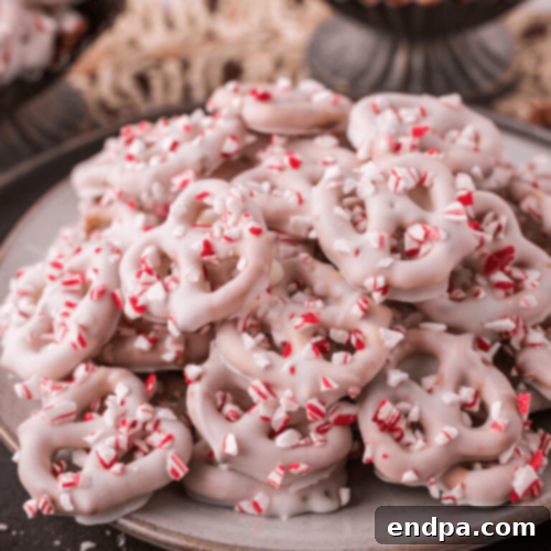 35 Effortless Peppermint Delights 27 Easy No-Bake Candy Cane Peppermint Pretzels