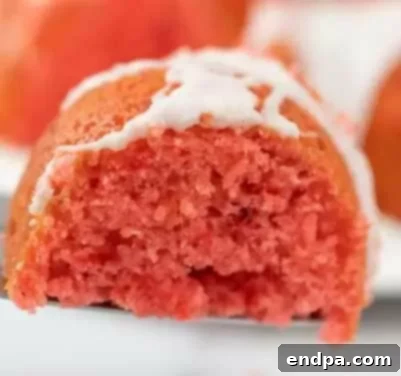 Blush Confections 4 A slice of moist and delicious Strawberry Cake, perfect for any day.