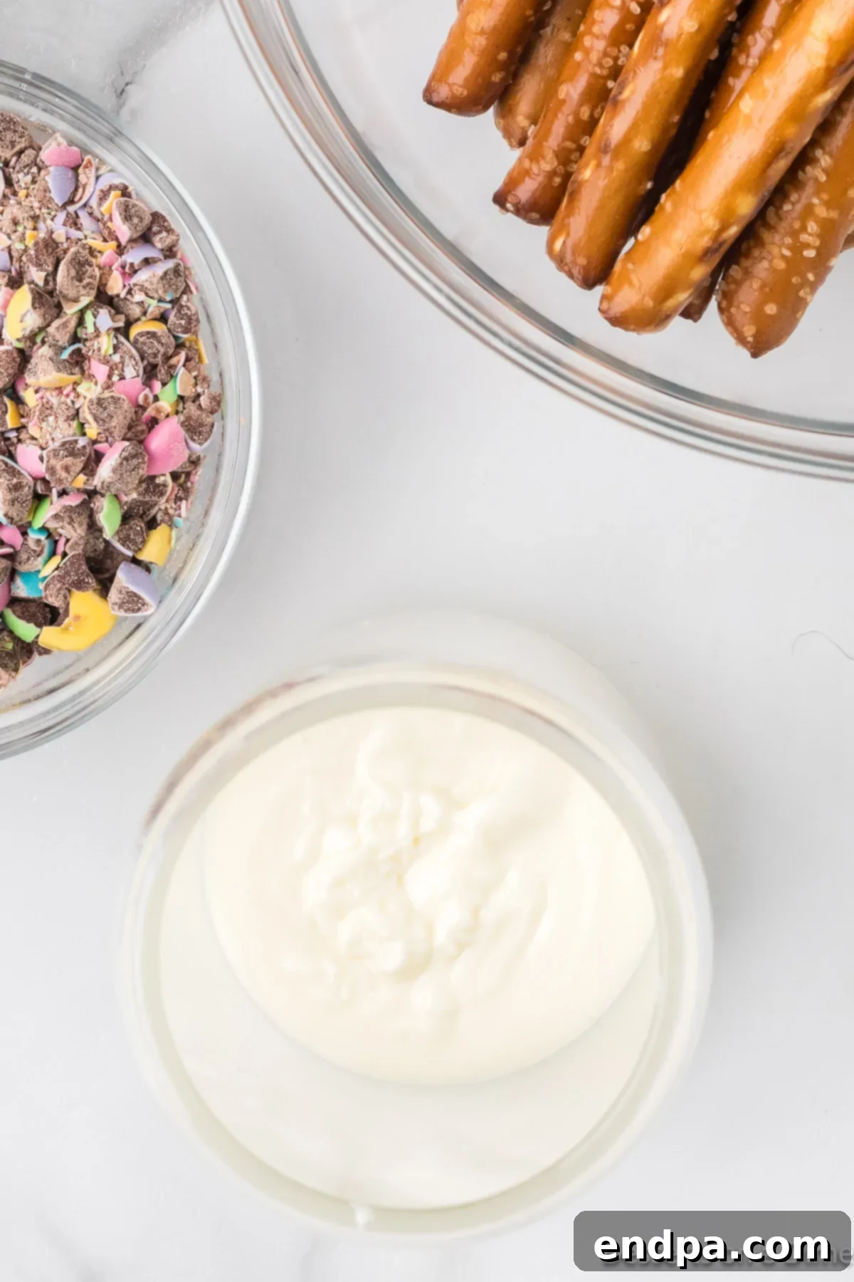 Melted chocolate in glass. 