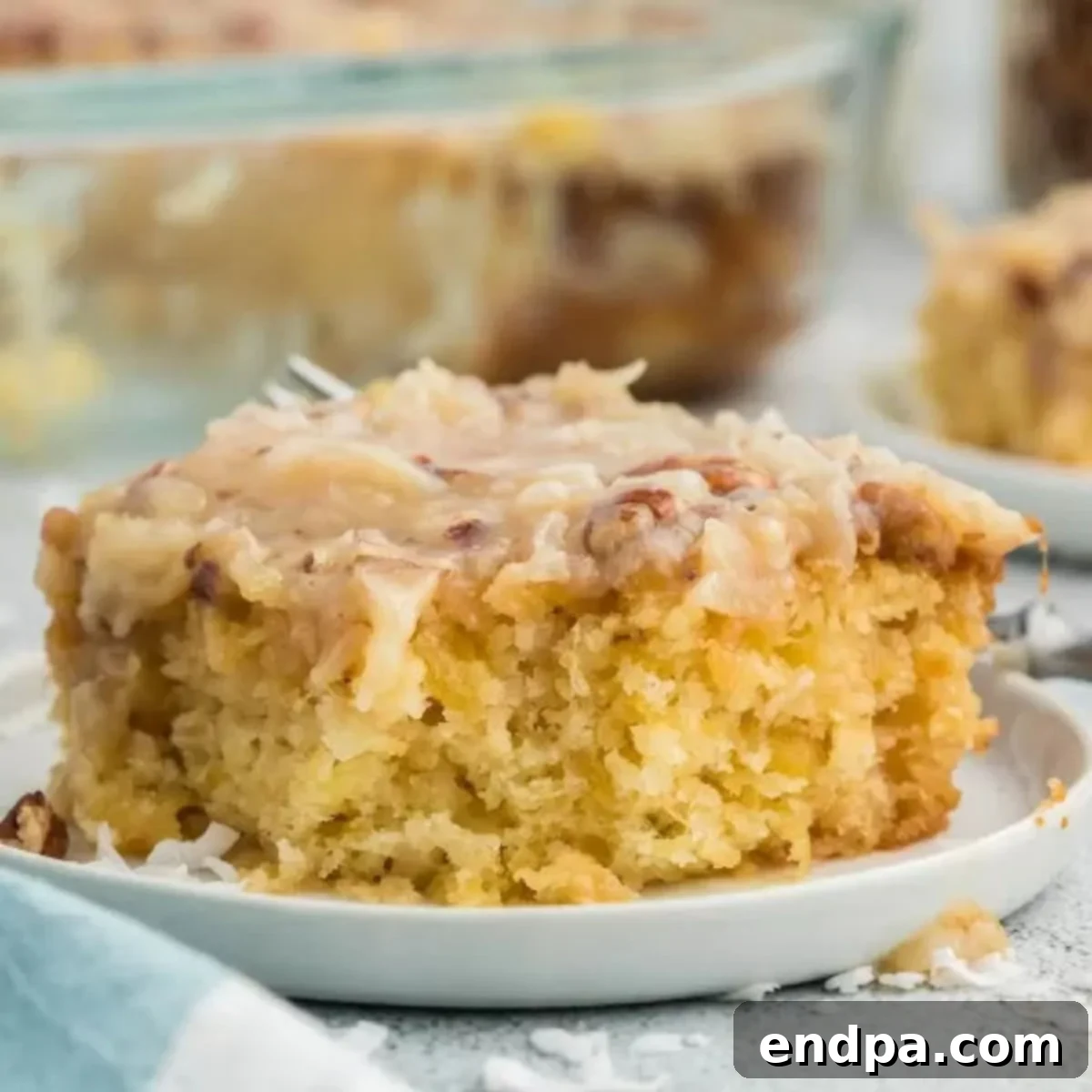 Tornado Cake ready to be served