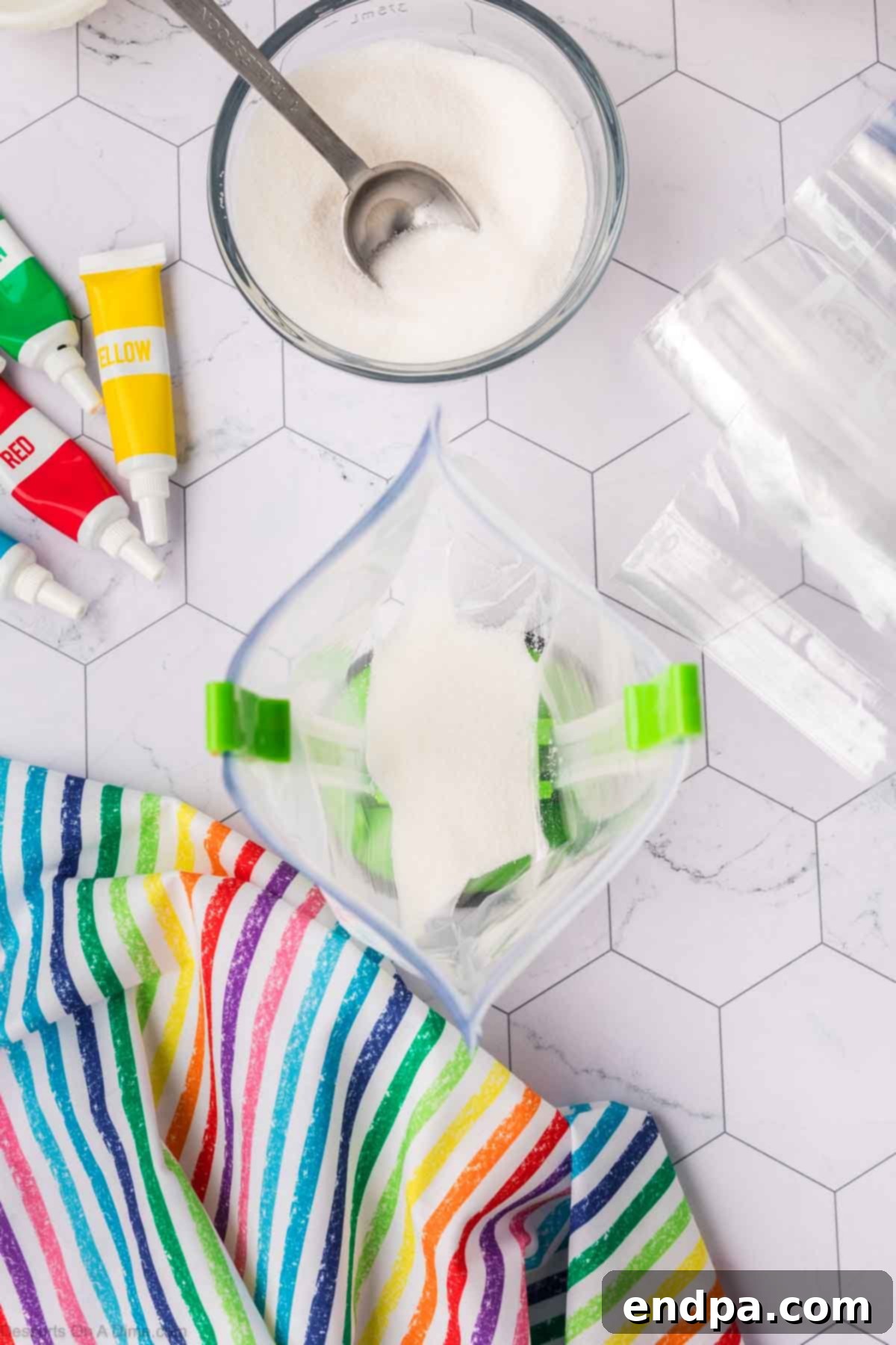 Kaleidoscope Kernels 5 Bags with sugar.