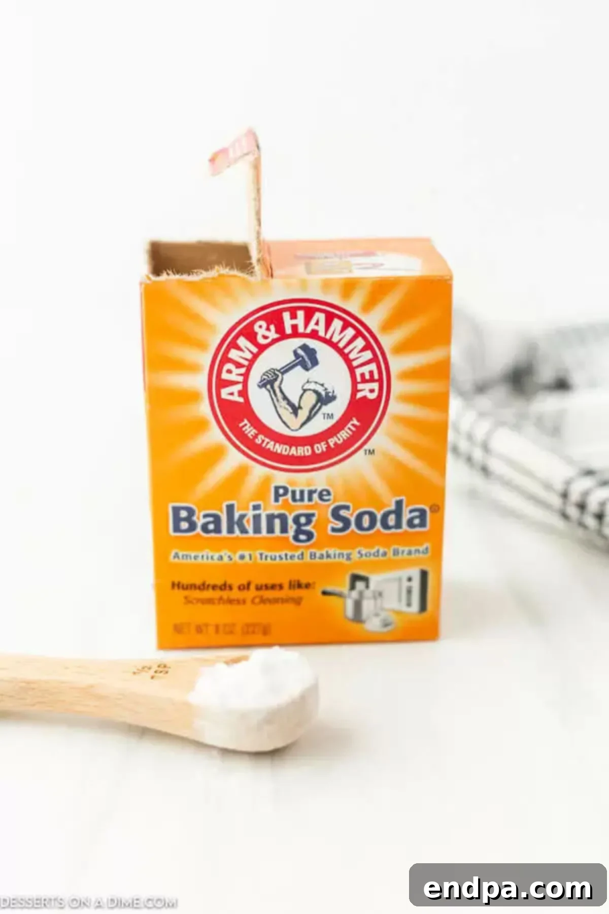 Box of baking soda.