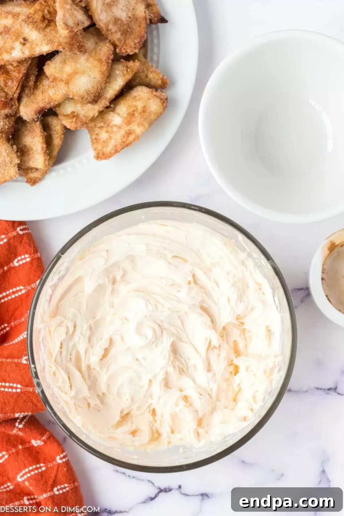 Rich Homemade Caramel Dip 3 Caramel Dip in a bowl.