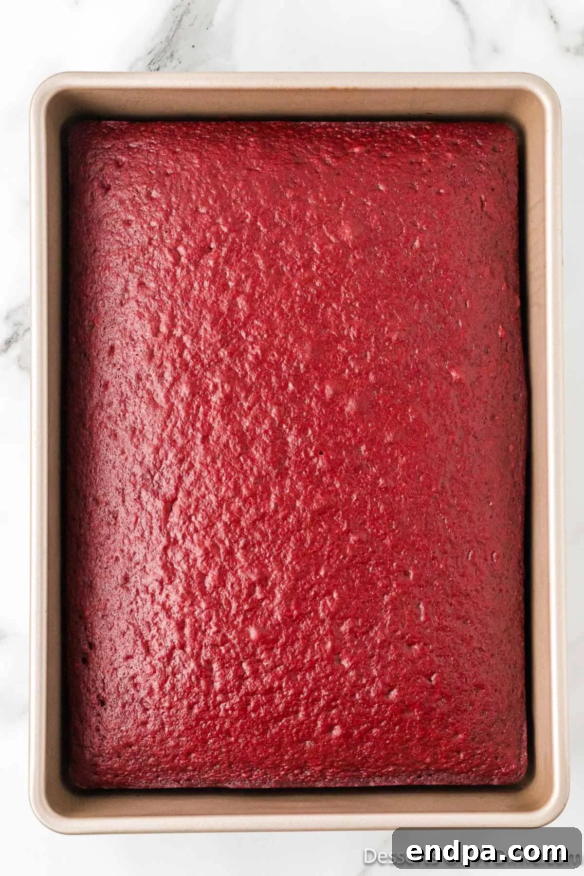 Crimson Velvet Dream 5 Cake baked and cooling. A perfectly baked red velvet cake, awaiting the next step.