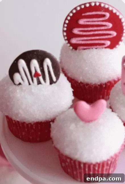 Sweet Valentines Cupcake Creations 26 Royal Icing for cupcake decoration.