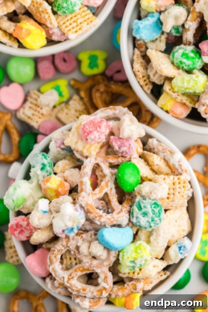 The Leprechaun's Lure 8 Another enticing view of Leprechaun bait in a bowl, ready to be served or stored.