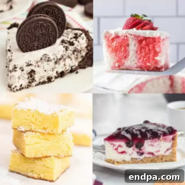 Irresistible Spring Dessert Creations 3 A selection of spring desserts, including a berry tart, mini cheesecakes, and sugar cookies, beautifully arranged to showcase their vibrant colors and appealing textures, perfect for any spring celebration.