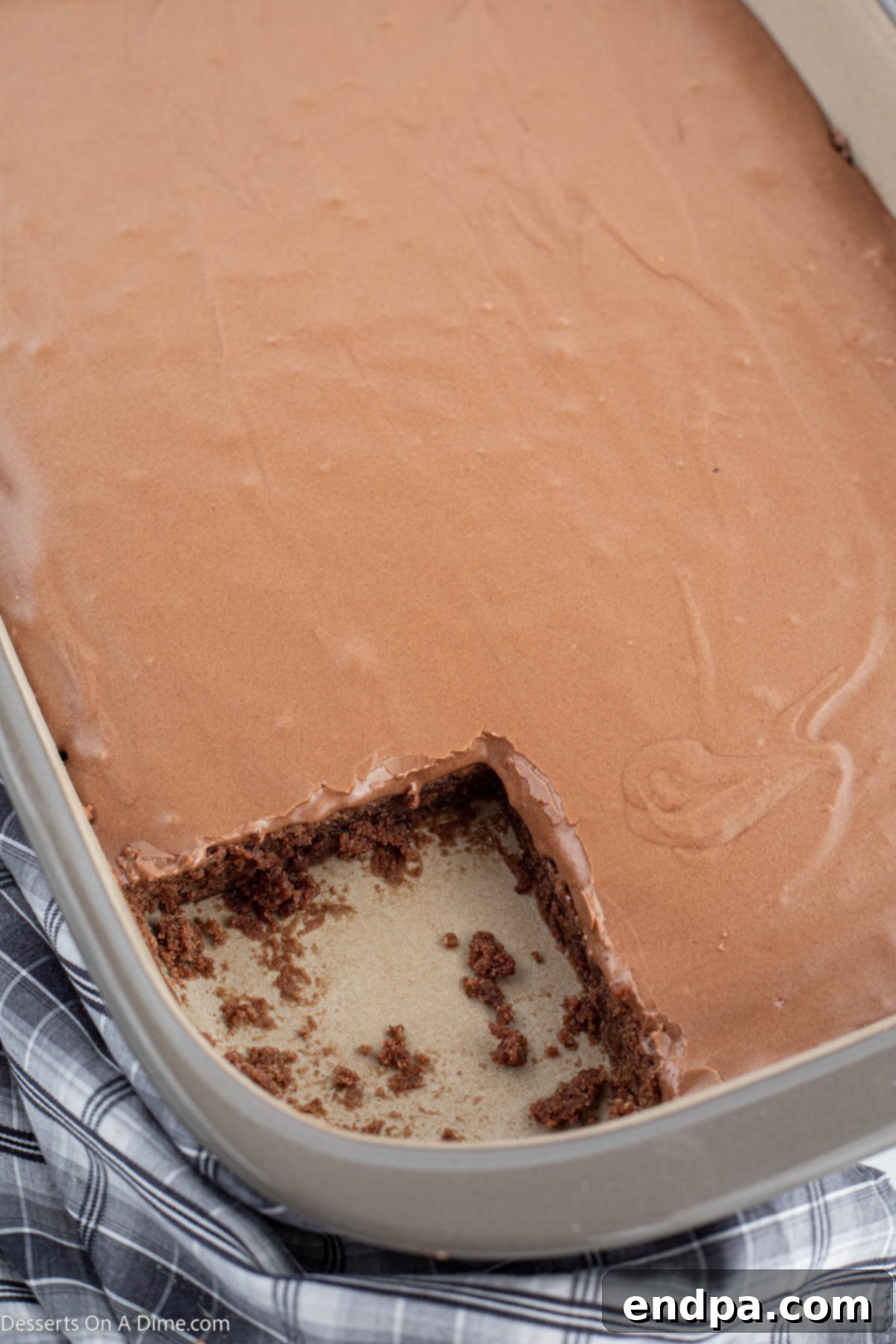Brownies being cut and served. 
