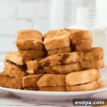 Nutella French Toast with berries.