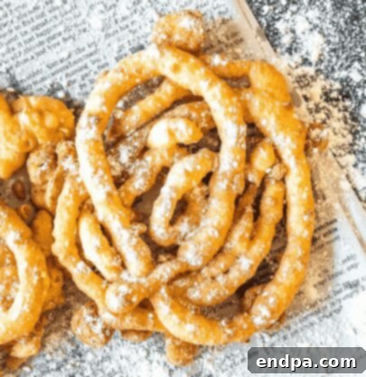 Easy Keto Funnel Cake, a tasty low-carb dessert that brings back childhood memories.