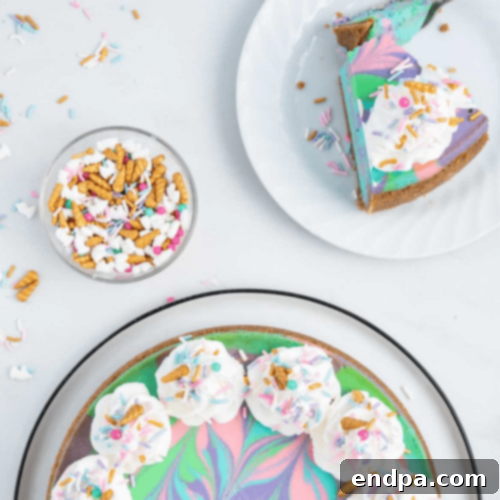 37 Whimsical Unicorn Treats 14 Unicorn Cheesecake